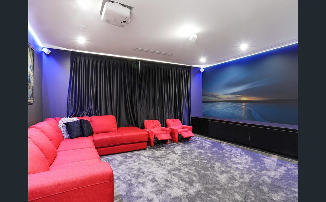 Home Cinema — Hurstville Grove Residence by Pier 8 Constructions