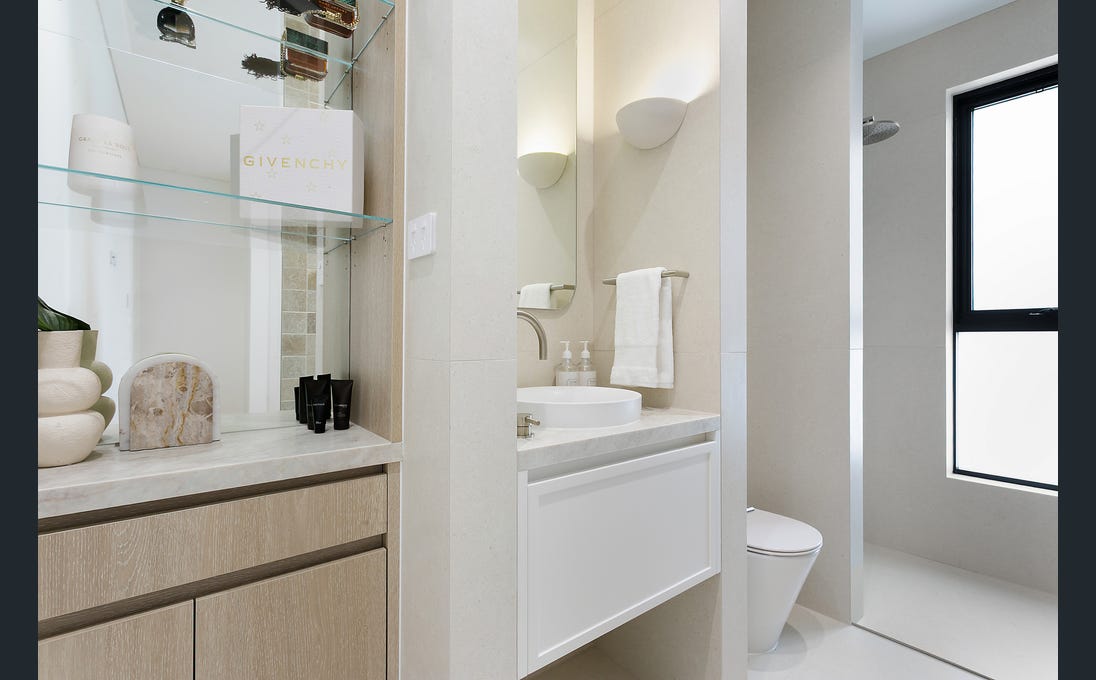 Powder Room — Padstow Duplex by Pier 8 Constructions