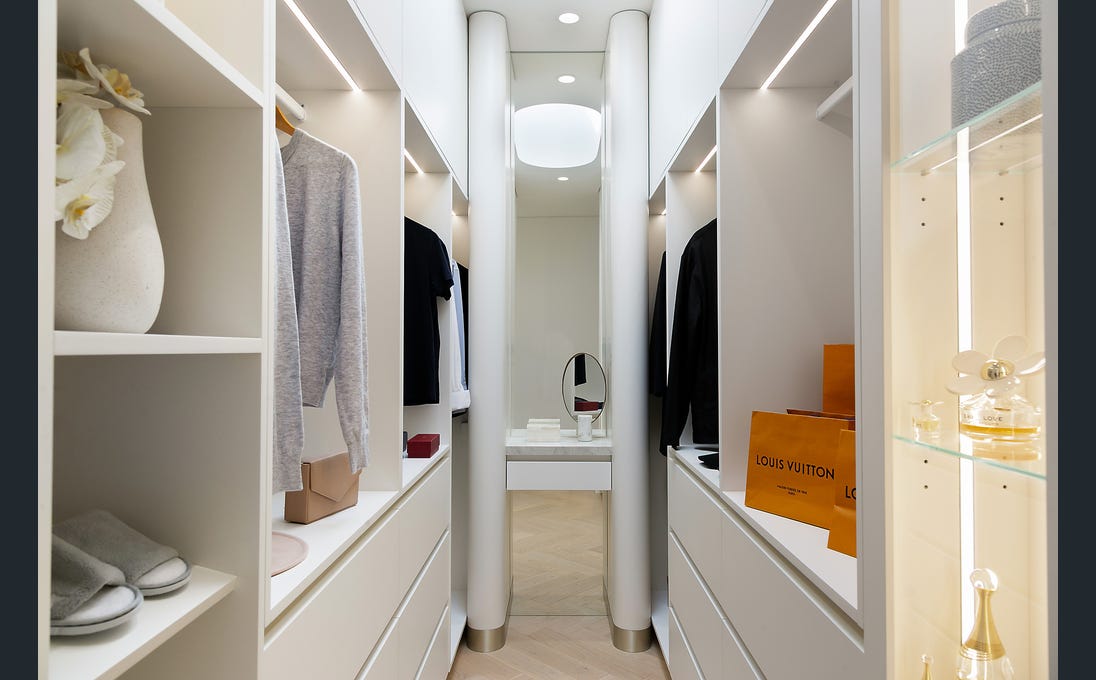 Walk-In Robe — Padstow Duplex by Pier 8 Constructions